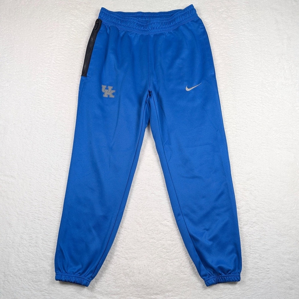 Kentucky Wildcats Pants Mens Medium Blue‎ NCAA Nike Tech Fleece Dri-FIT Warm Up